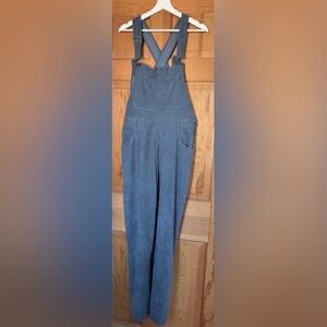 NWT Blue Corduroy Overalls